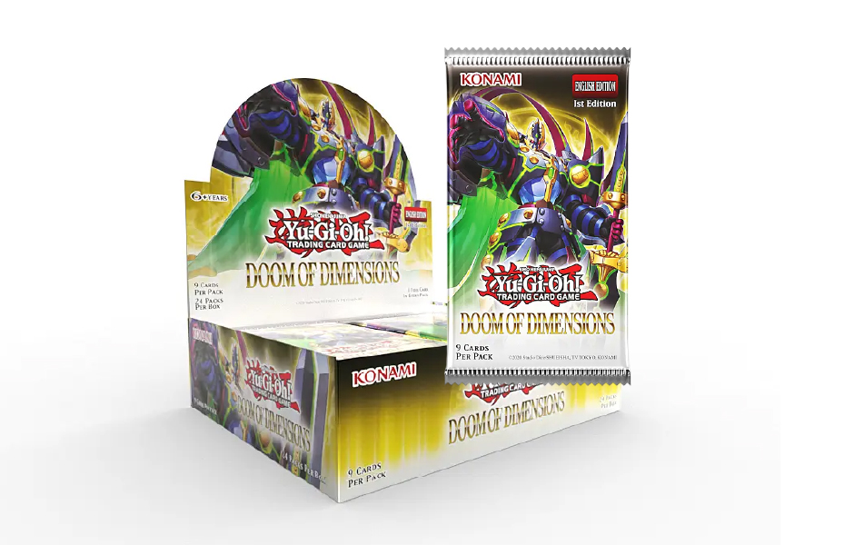 Yu-Gi-Oh! DOOM OF DIMENSIONS (DOOD-AE) - Booster Box [CG2033-AE 1302] (Asia English)